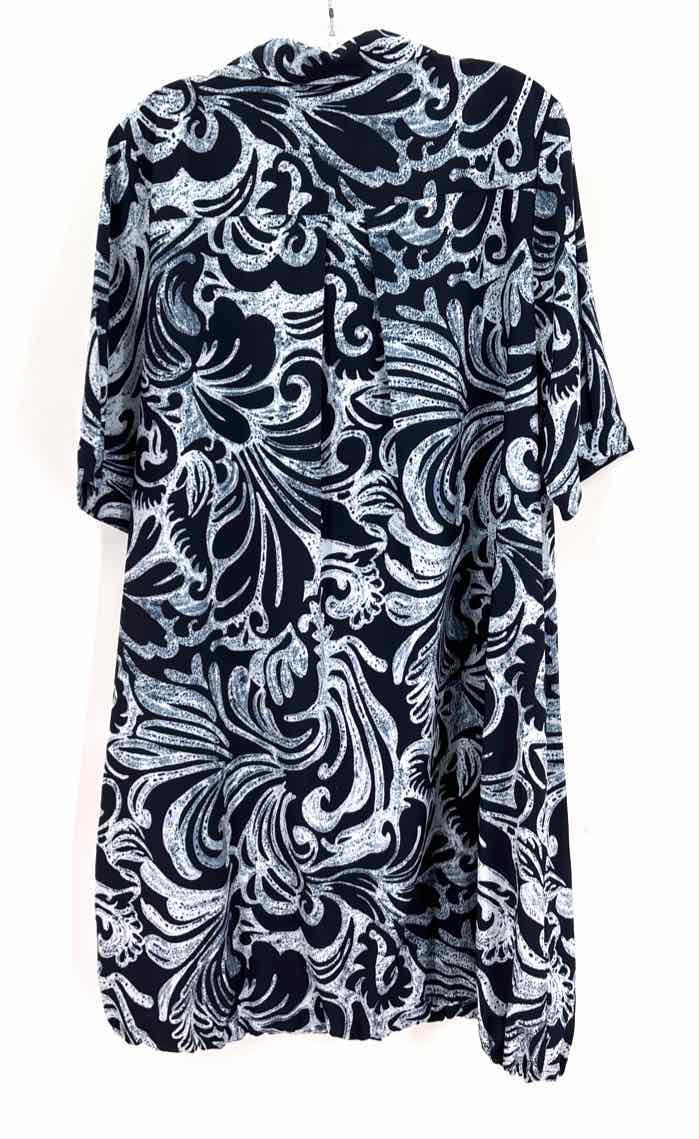 Size L Chico's Navy Dress