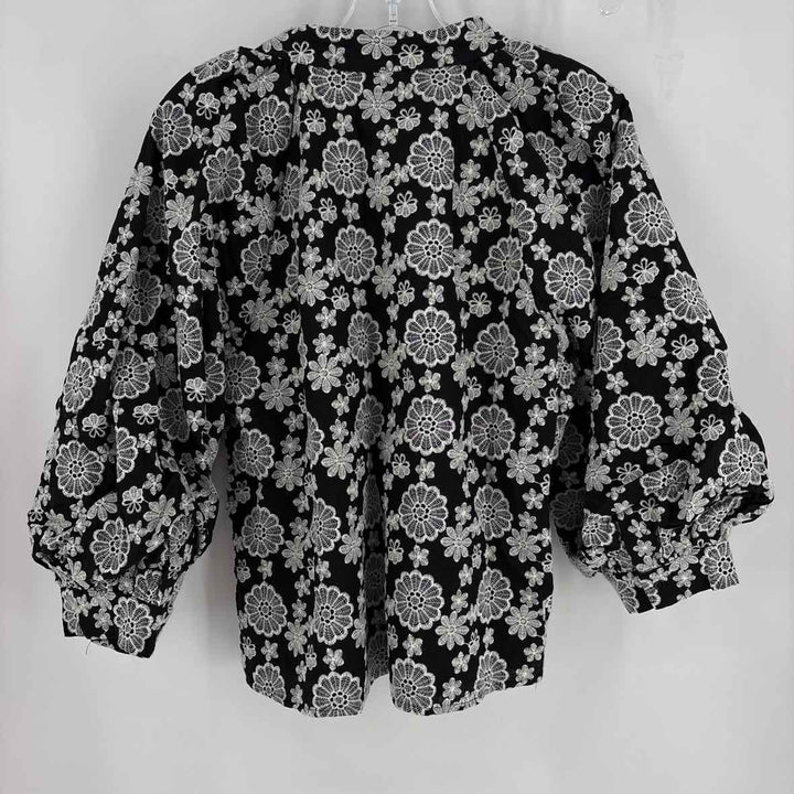 Size XL HYACINTH HOUSE Black/White Shirt