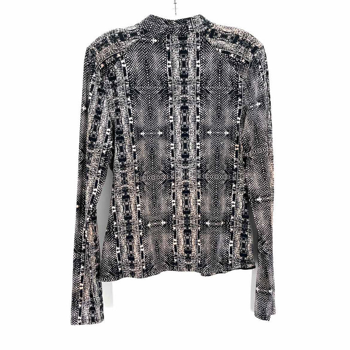 Size L GUESS Multi-Color Knit Mesh Shirt