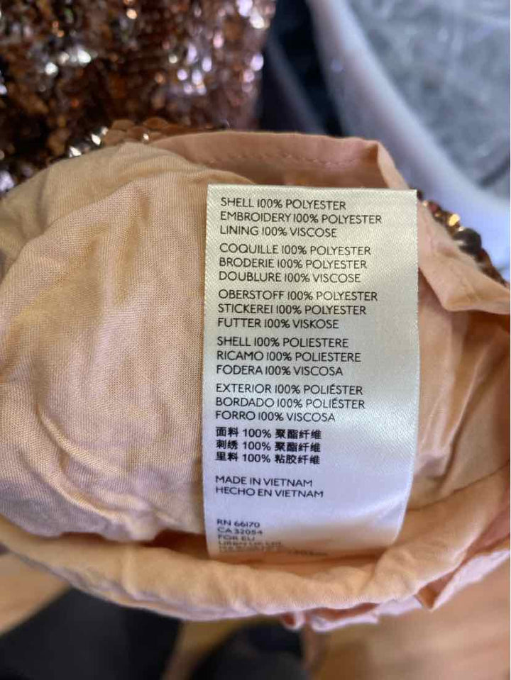Size XL MAEVE Gold Dress
