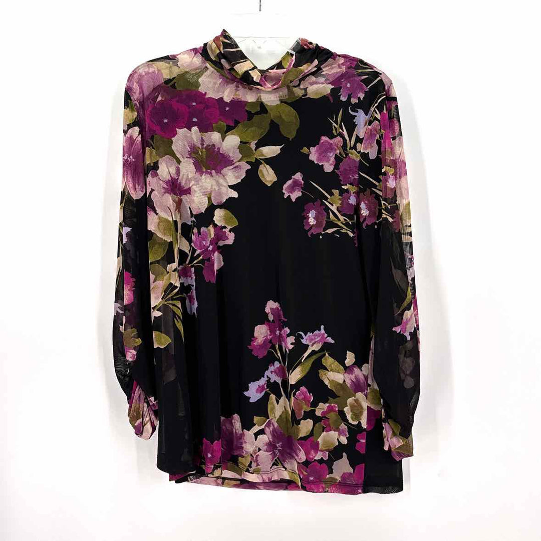 Size XL SUSAN GRAVER Purple Shirt