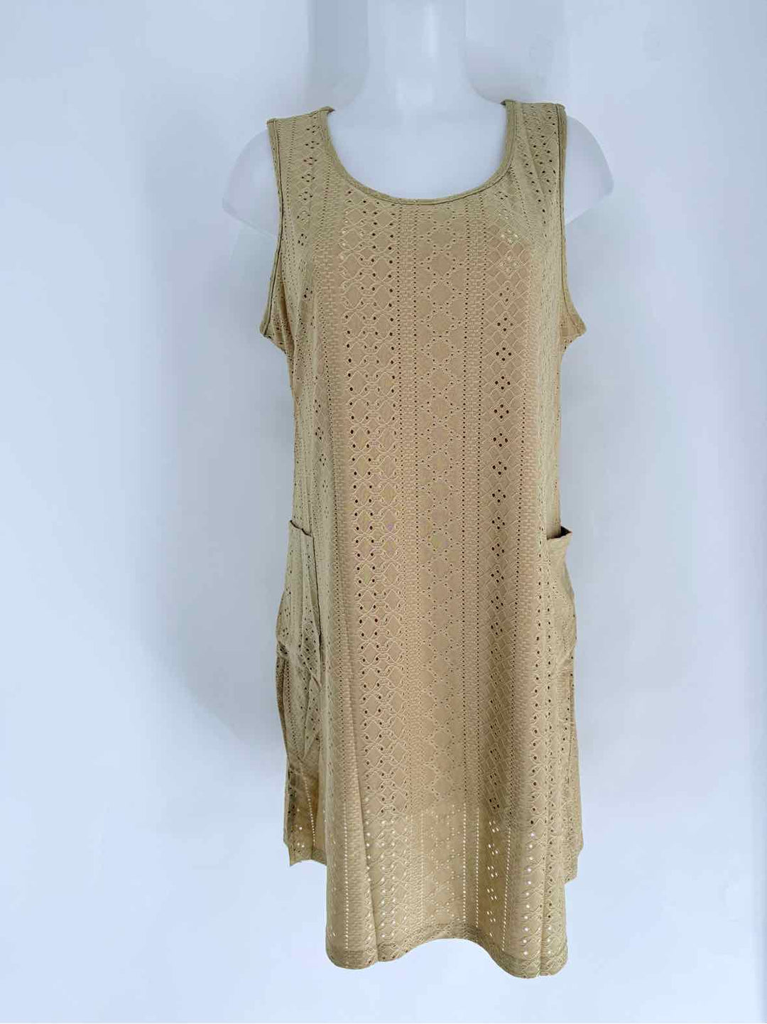 Size L Tan Dress