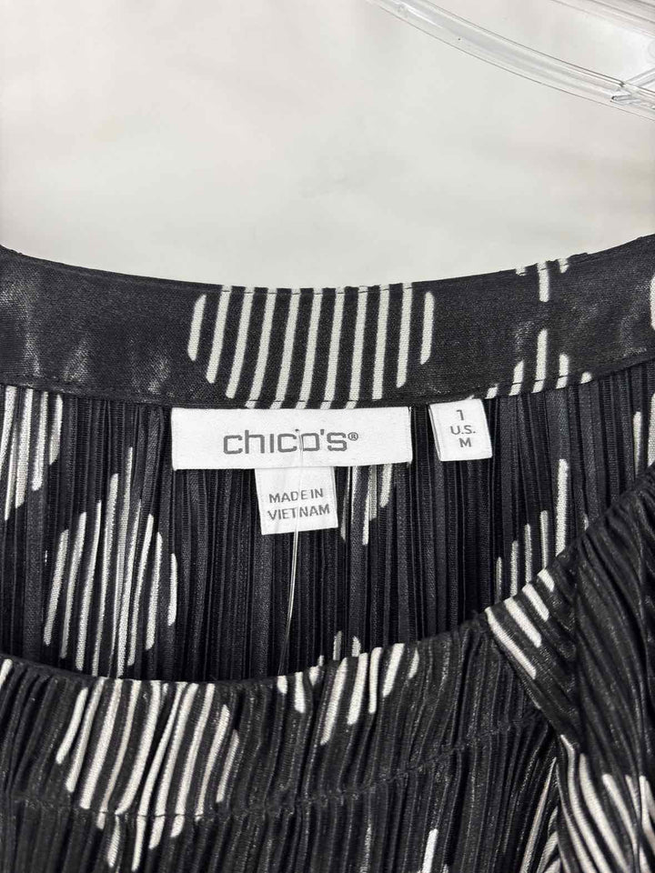 Size M Chico's Black Shirt