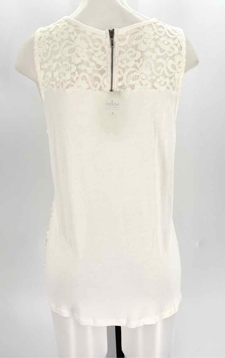 Size XL NY & CO Ivory Lace Shirt