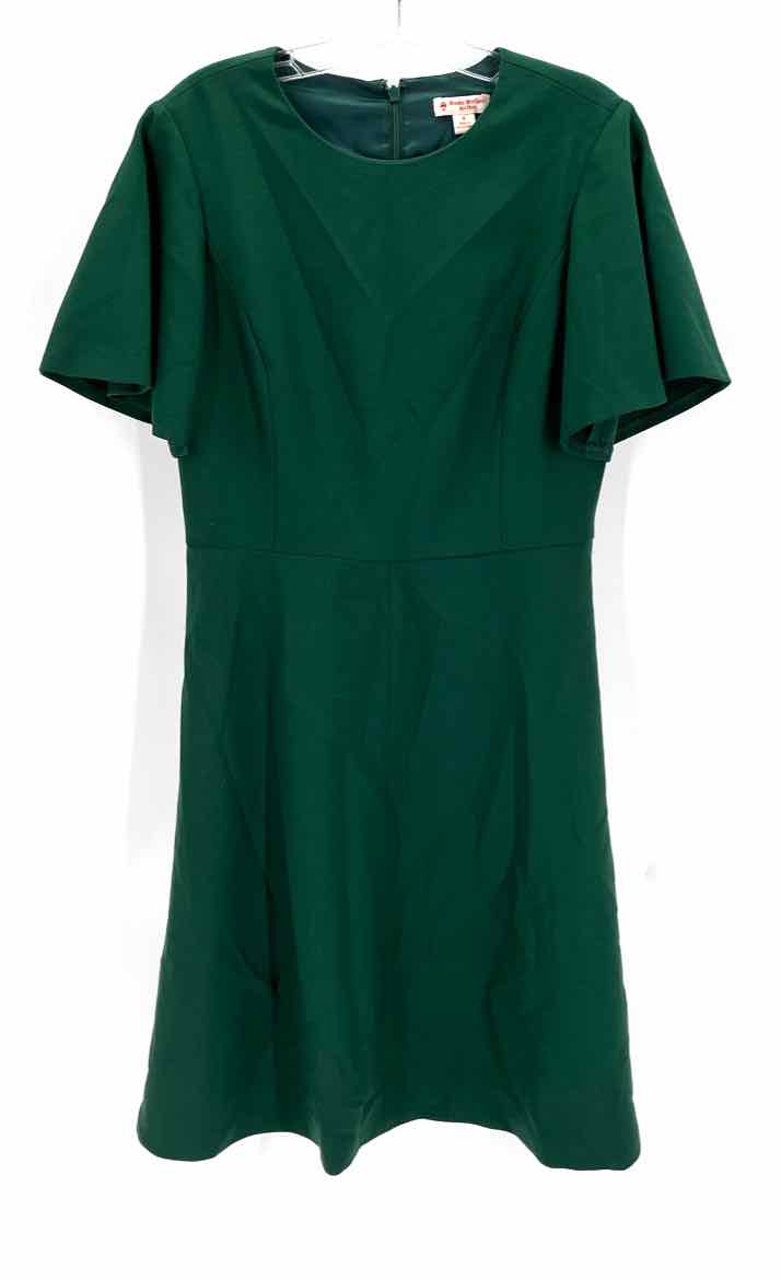 Size 8 Brooks Brothers Green Dress