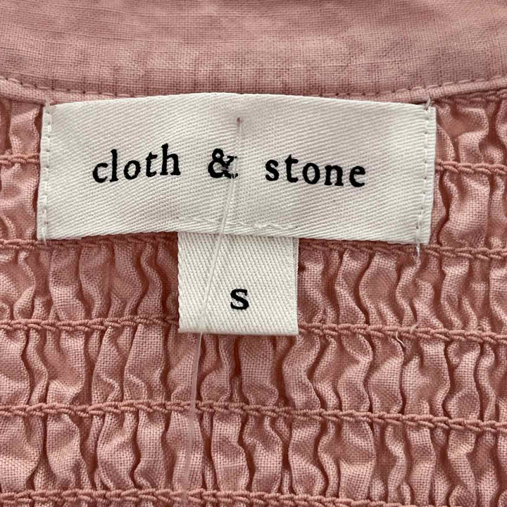 Size S CLOTH & STONE Pink Shirt