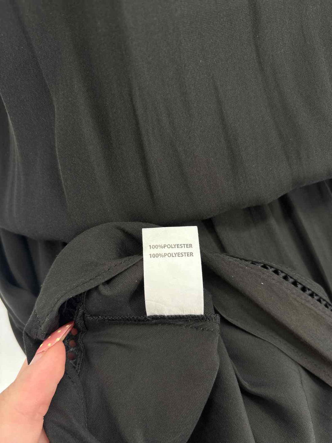 Size S Ramy Brook Black Silk Dress