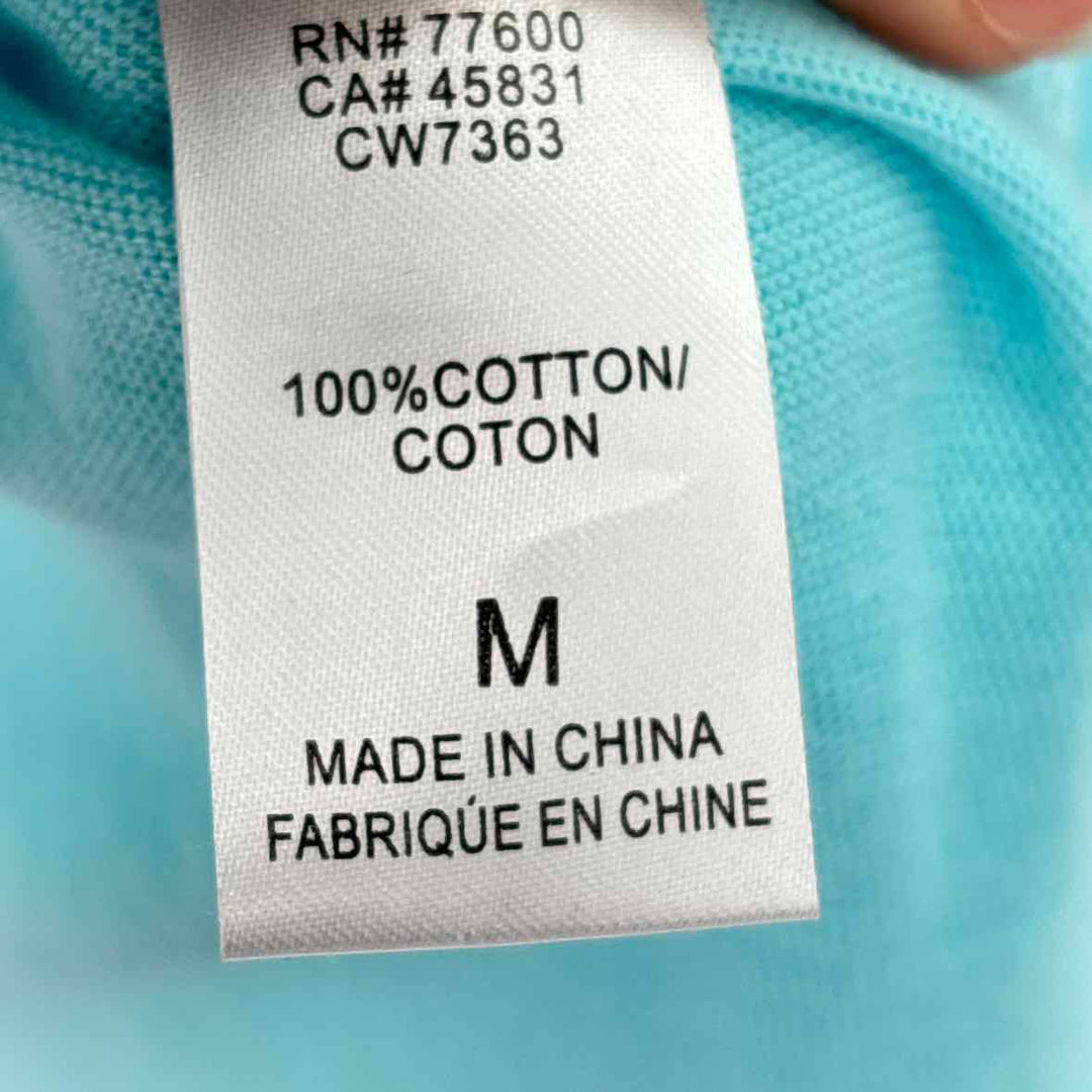 Size M CHASOR Aqua Shirt