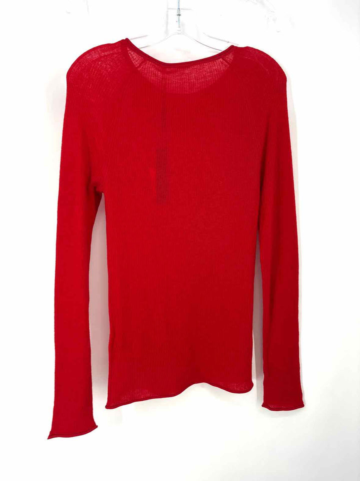 Size L ELIE TAHARI Red Sweater