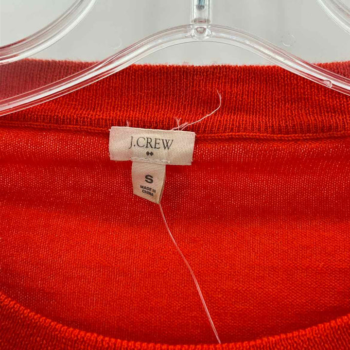 Size S J Crew Orange Sweater