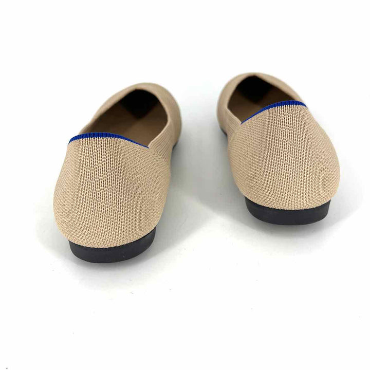 Shoe Size 6 ROTHY'S Tan Flats