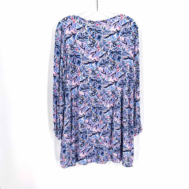 Size XL SIMPLY SOUTHERN Blue Print Shirt