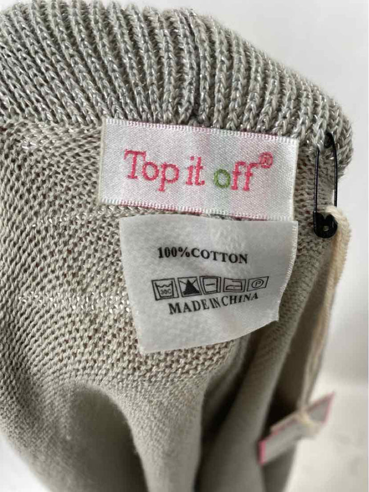 Size One Size Silver Cardigan