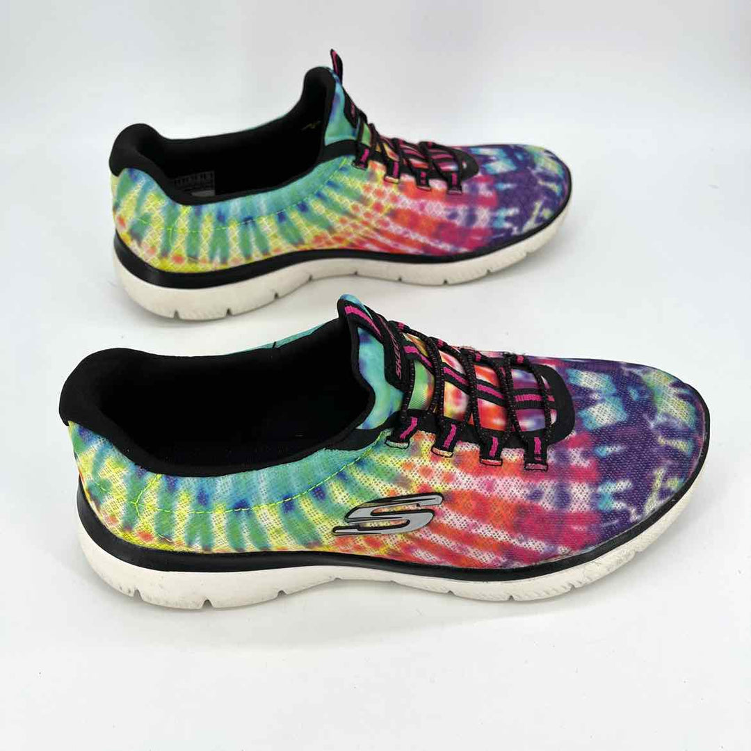 Shoe Size 9 Sketchers Multi-Color Sneakers