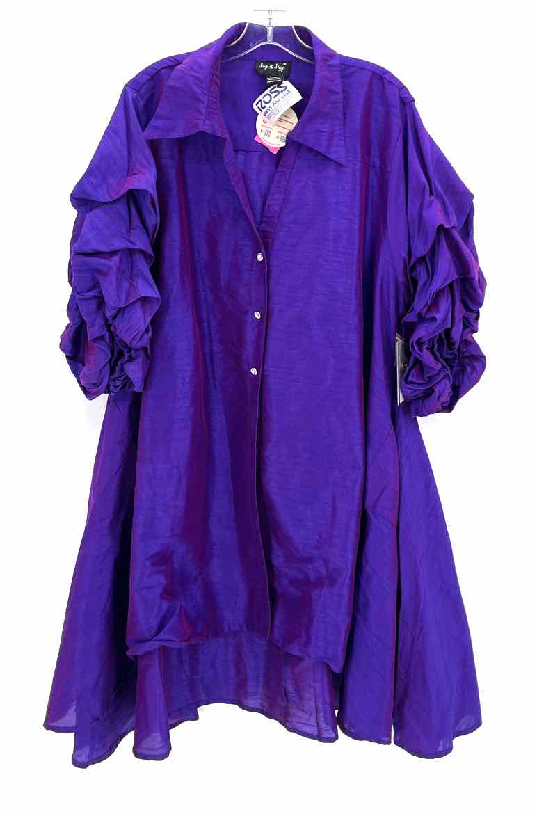 Size 3X Purple Dress