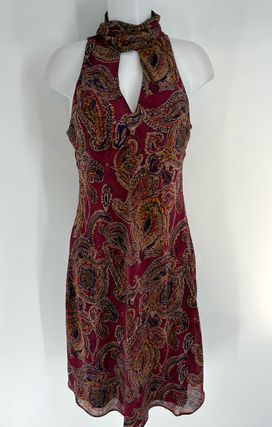 Size 8P RALPH LAUREN Magenta Dress