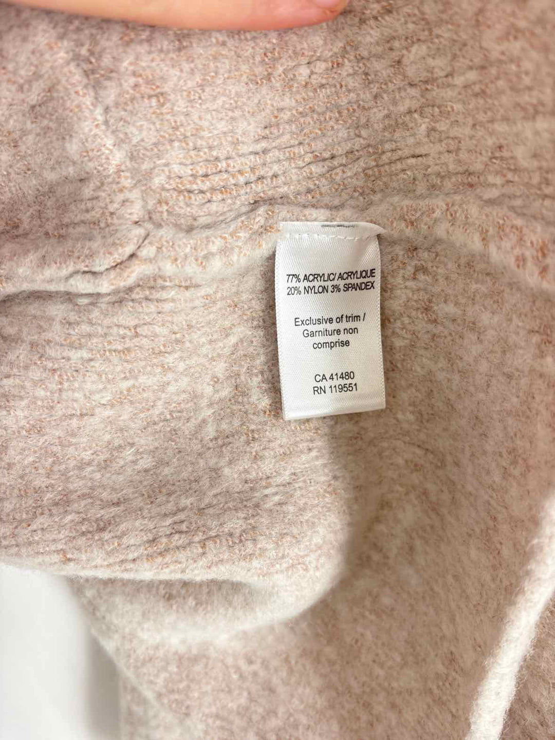 Size M GENTLE FAWN Beige Cardigan