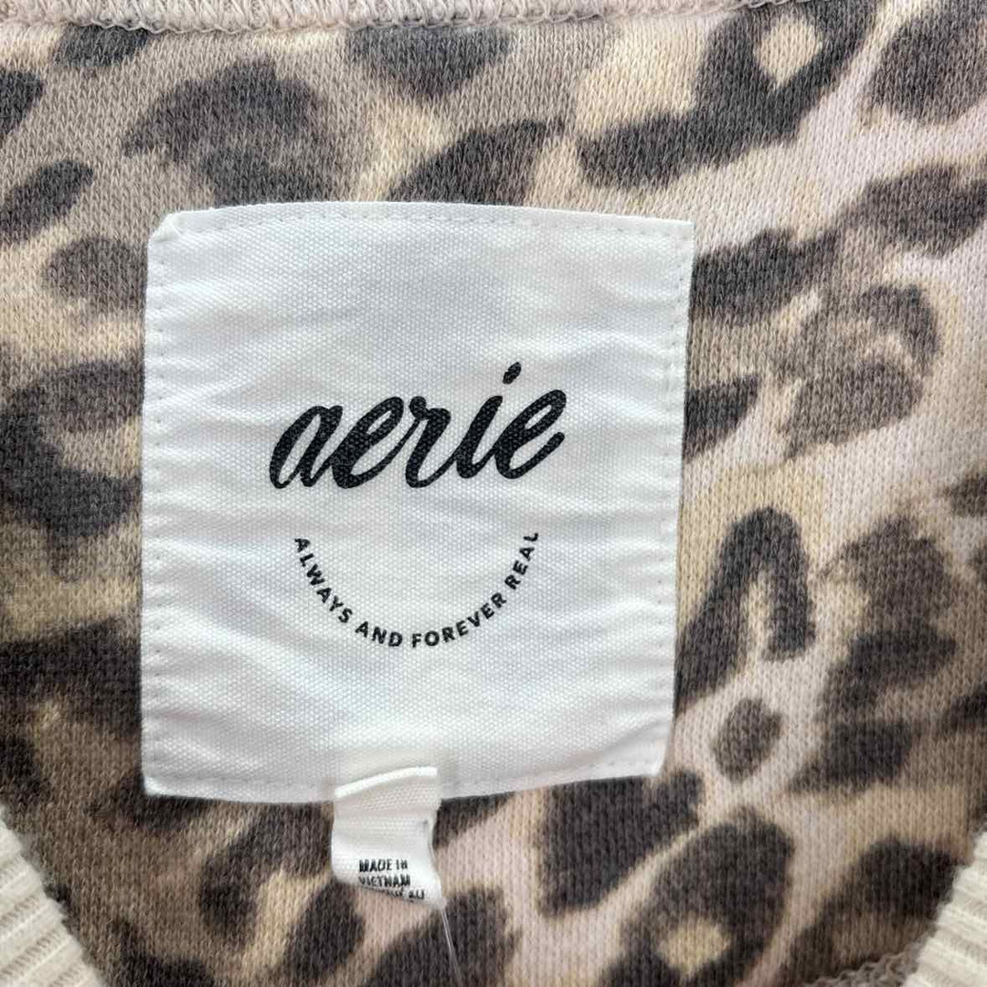 Size M AERIE Multi-Color Knit Cotton Shirt