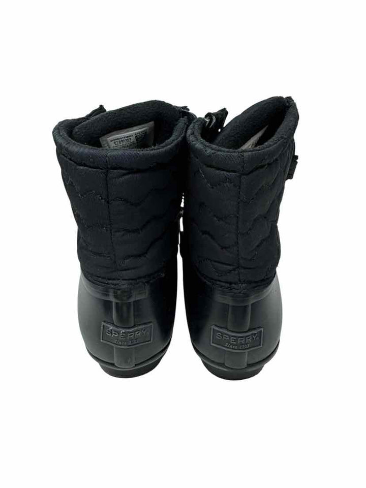 Shoe Size 8 Sperry Black Boots