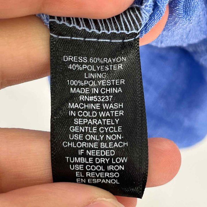Size 1X Blue Dress