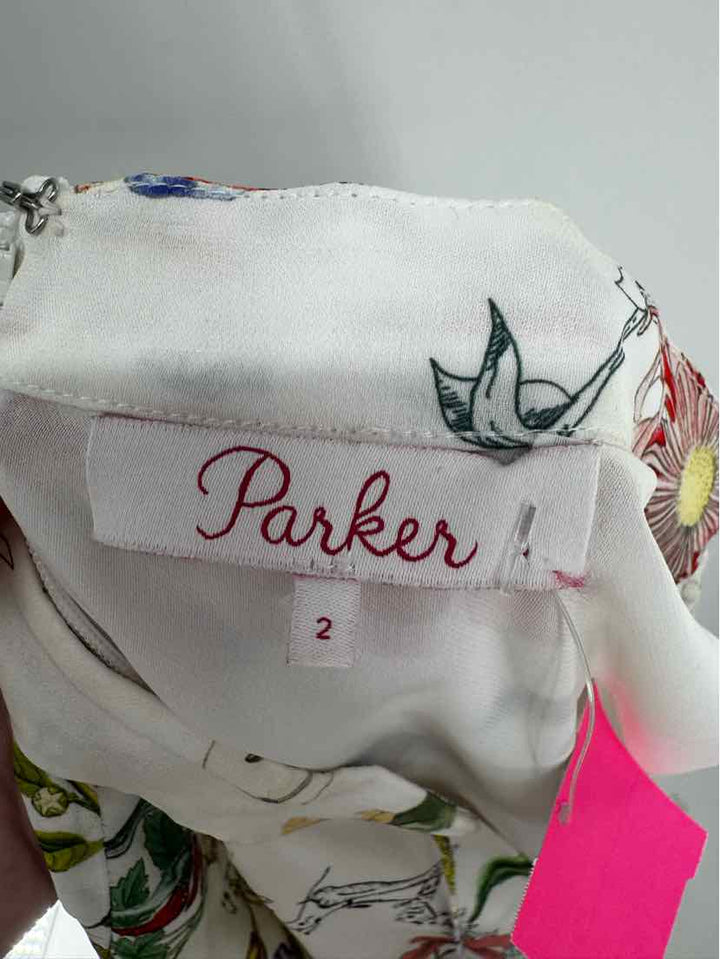 Size 2 PARKER White Dress