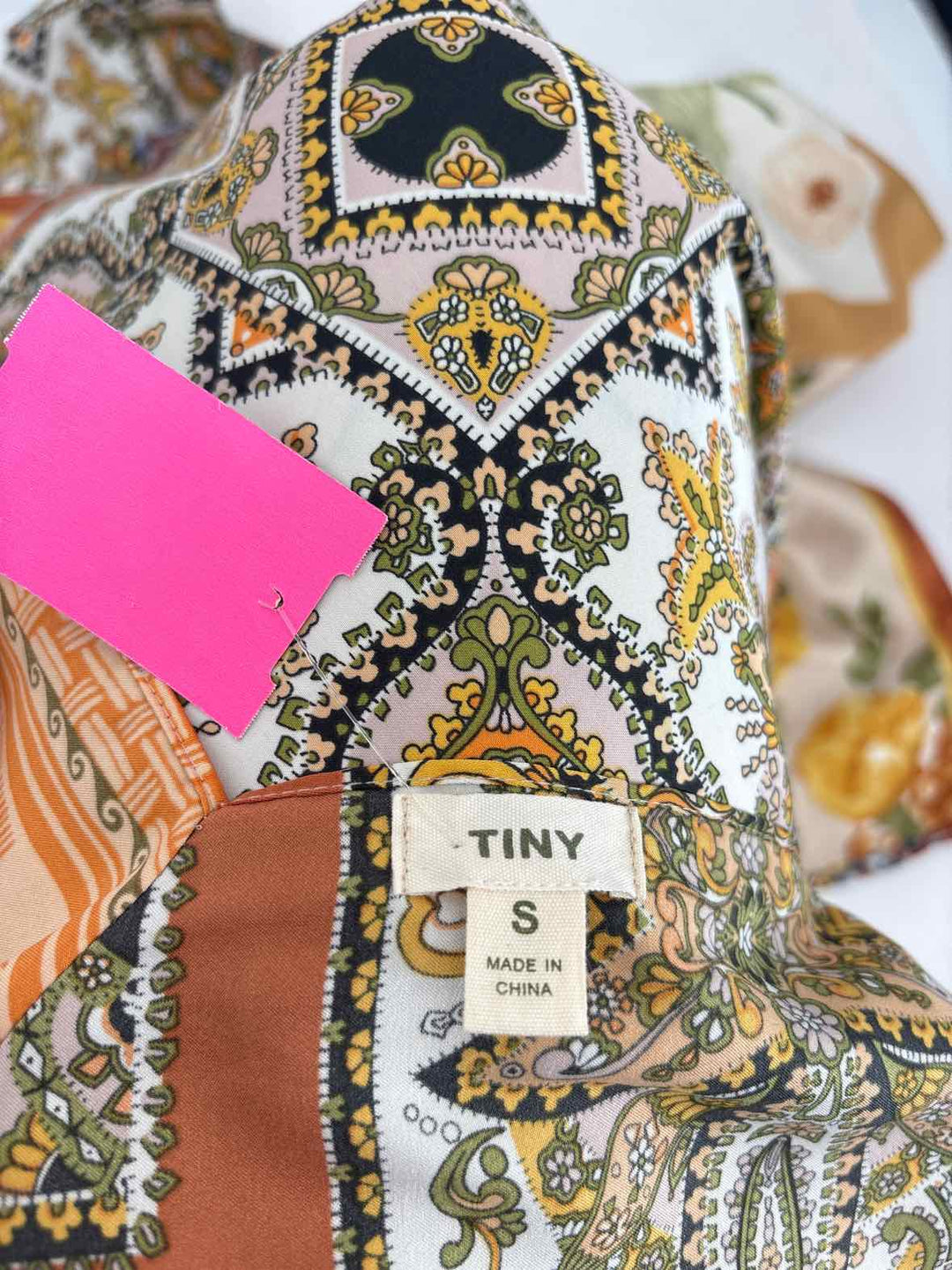Size S TINY ORANGE PRINT Dress