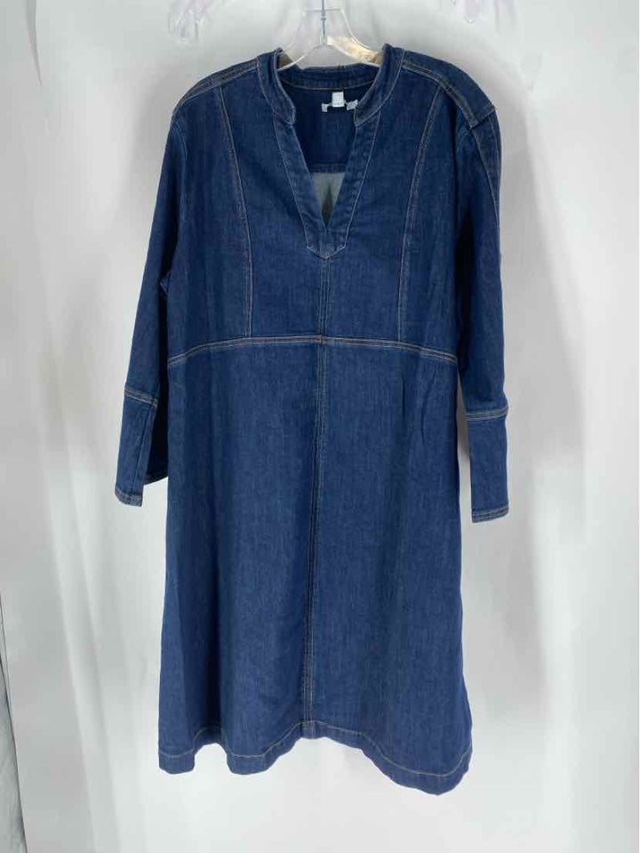 Size 1X Chico's Denim Dress