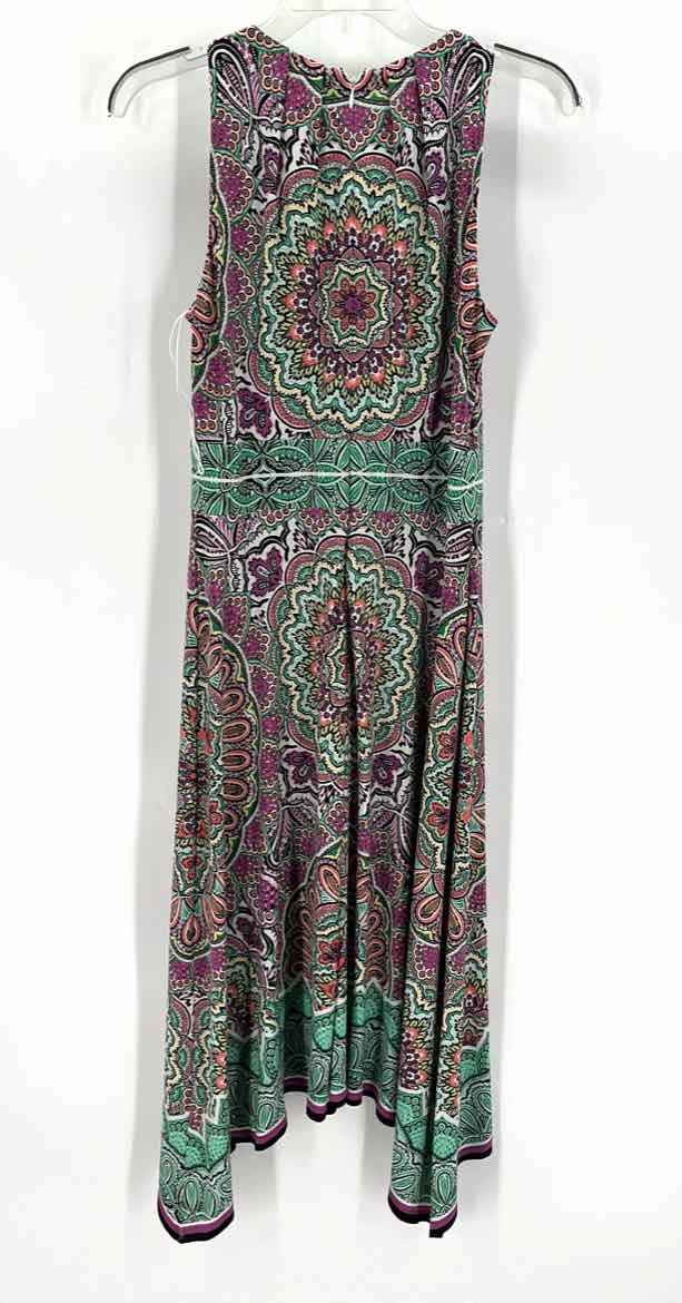Size 8 LONDON TIMES Multi-Color Dress