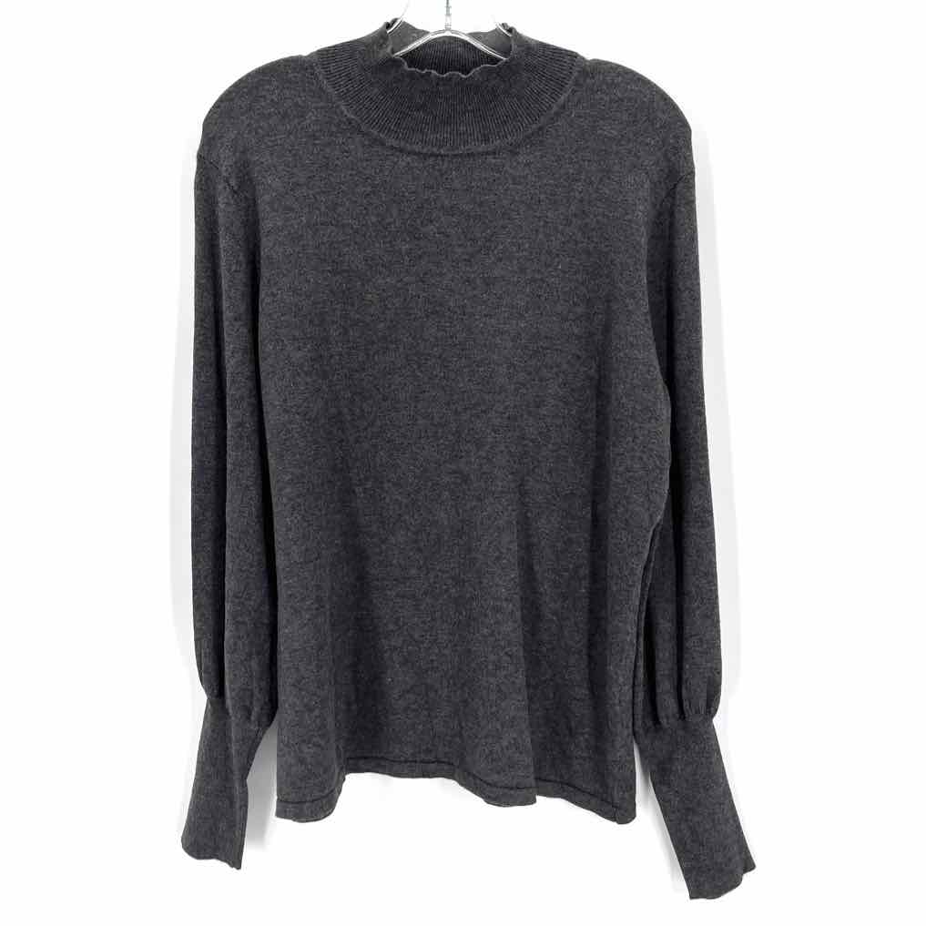 Size L ERIN LONDON Gray Sweater