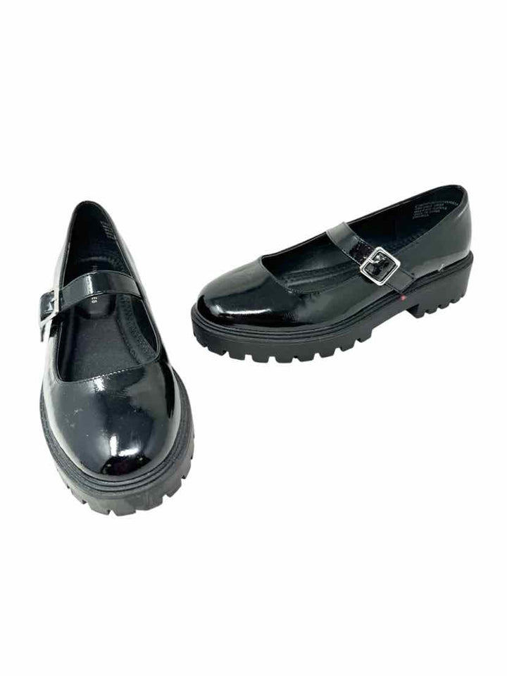 Shoe Size 8.5 SINCERELY JULES Black Patent Loafers