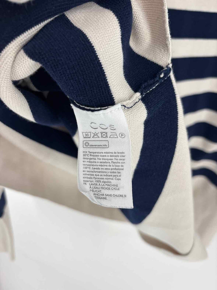 Size L COS Navy Sweater