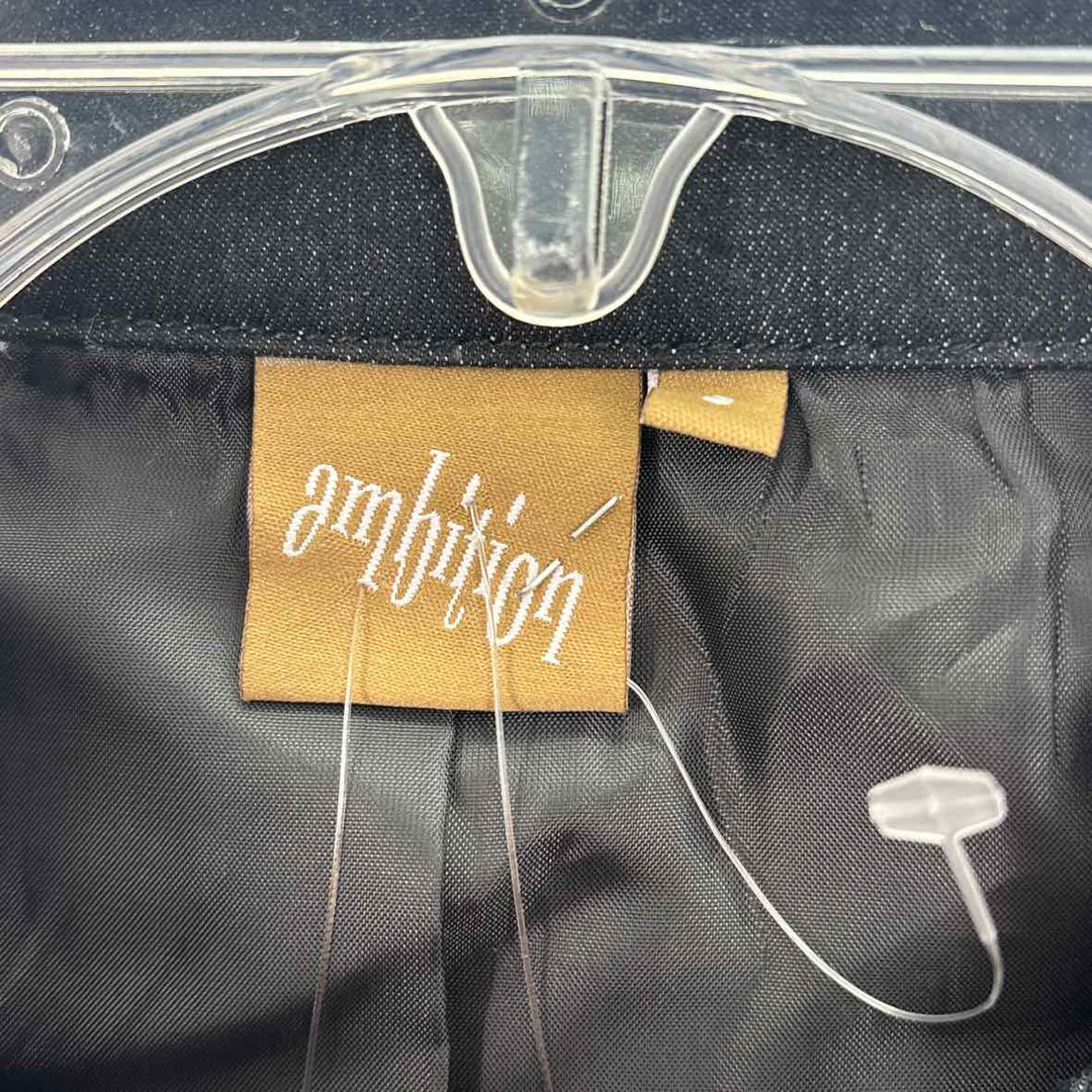 Size S Navy Denim Jacket