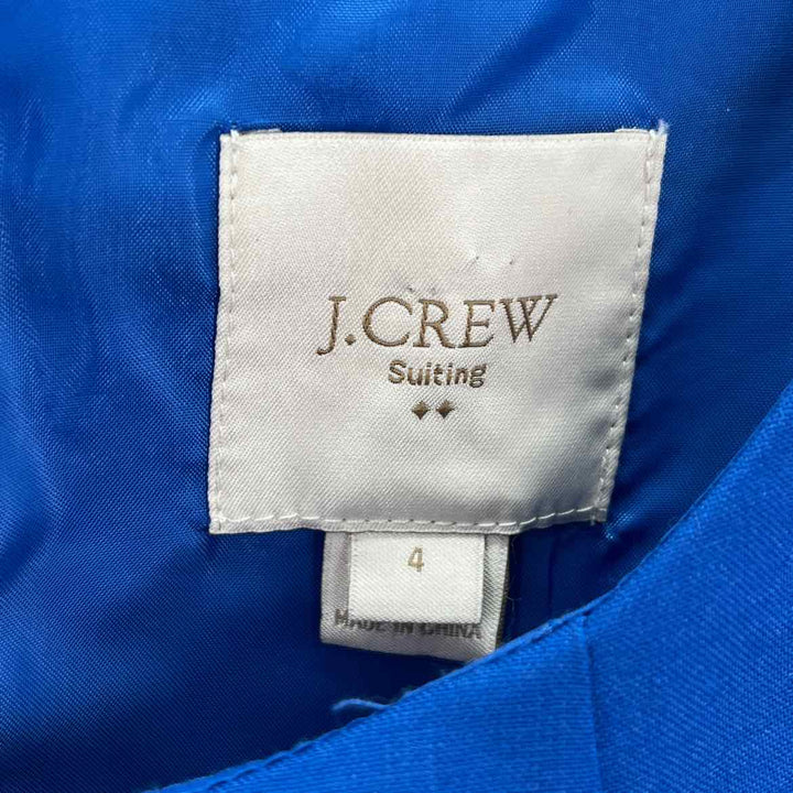 Size 4 J Crew Blue Dress