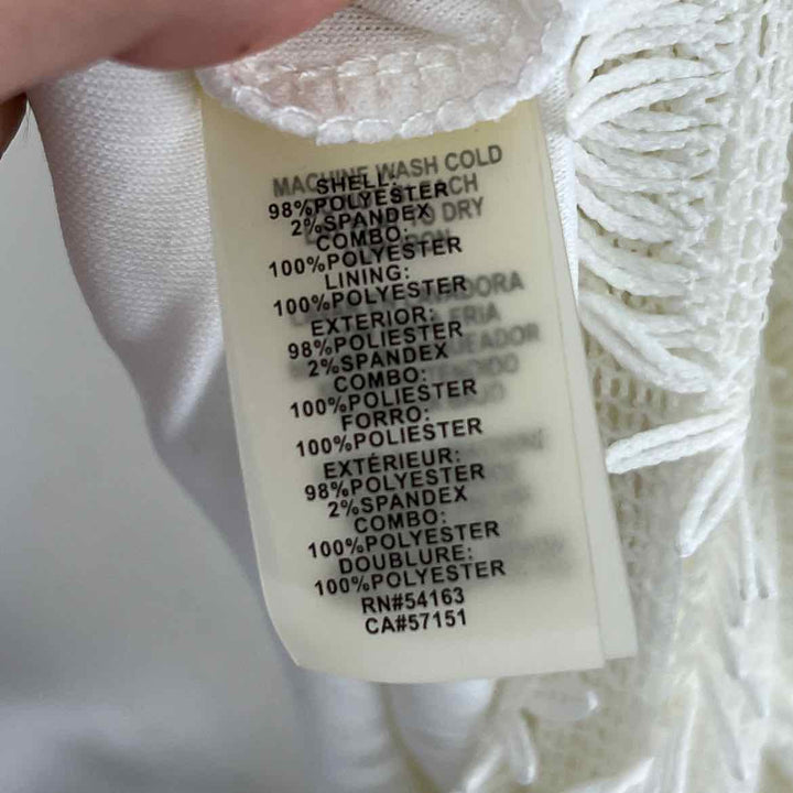 Size 4 GUESS Cream Dress