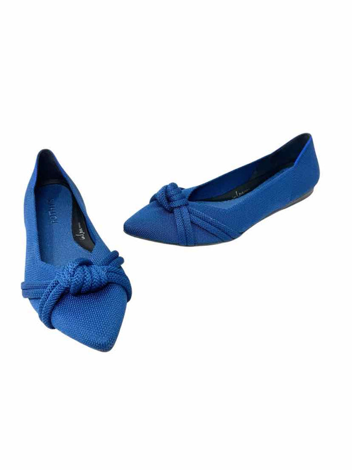 Shoe Size 9 ROTHY'S Navy Knit Flats