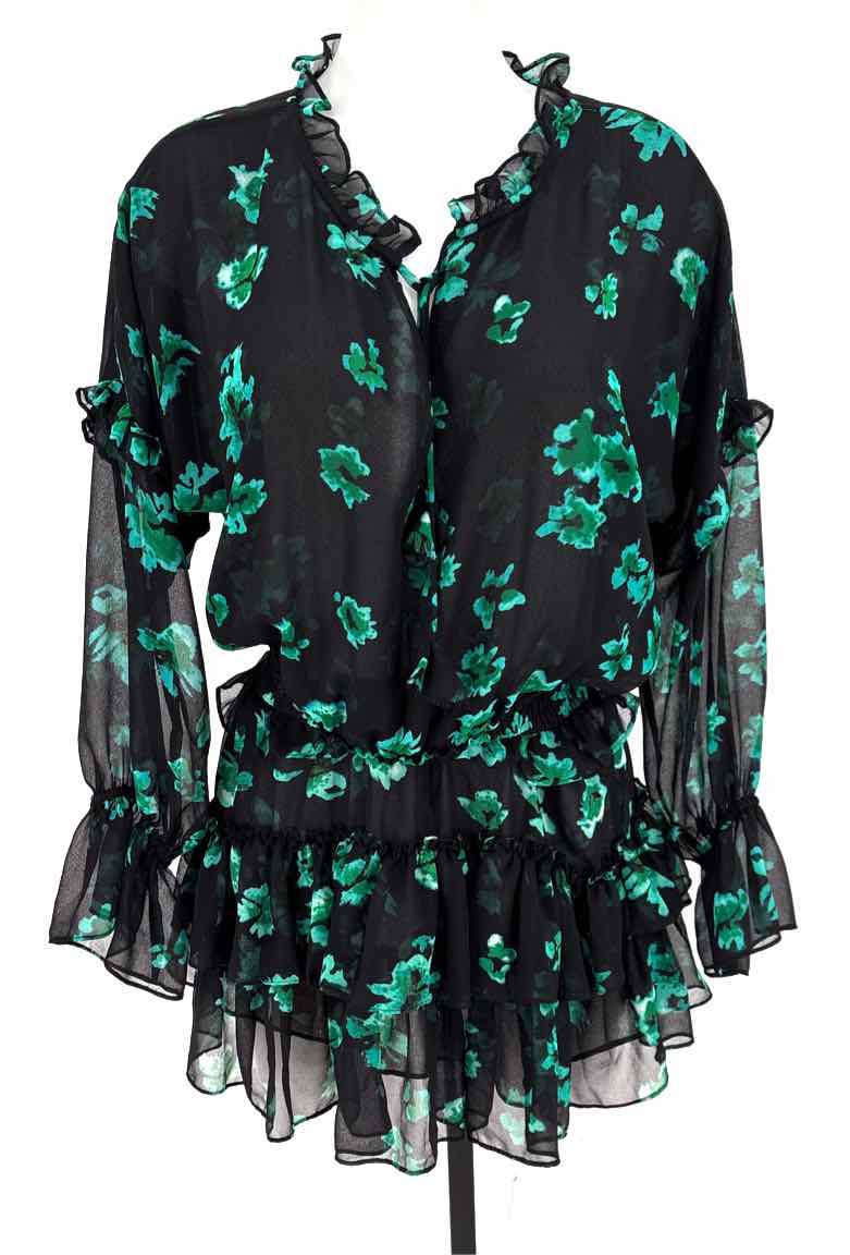 Size S MISA Black Dress