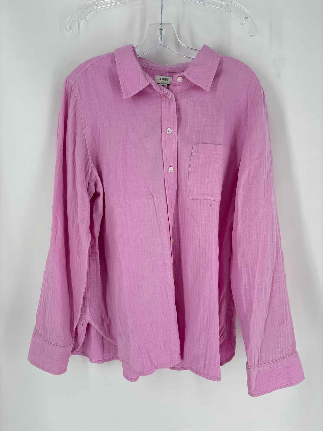 Size XL J Crew Pink Shirt