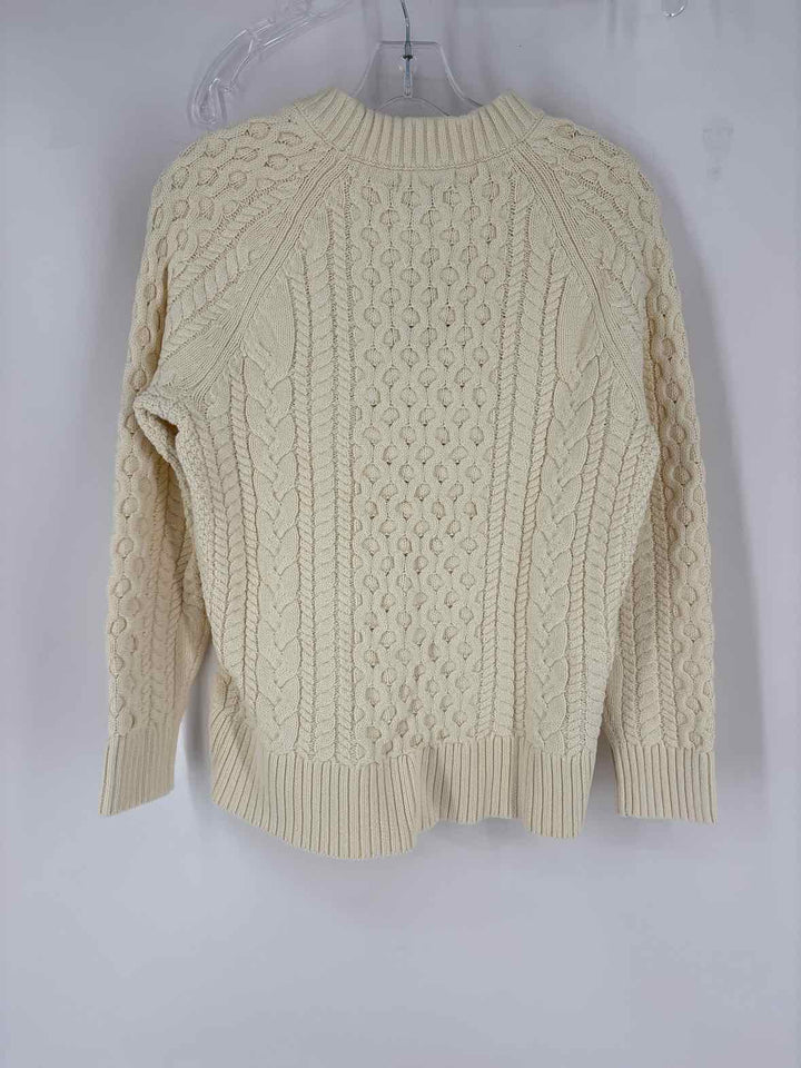 Size XS J Crew Cream Sweater