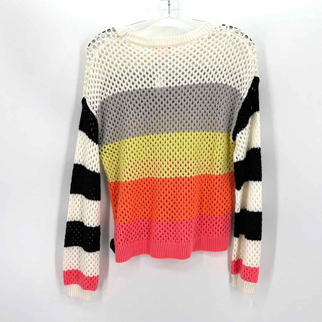 Size XS Ivory Crochet Sweater