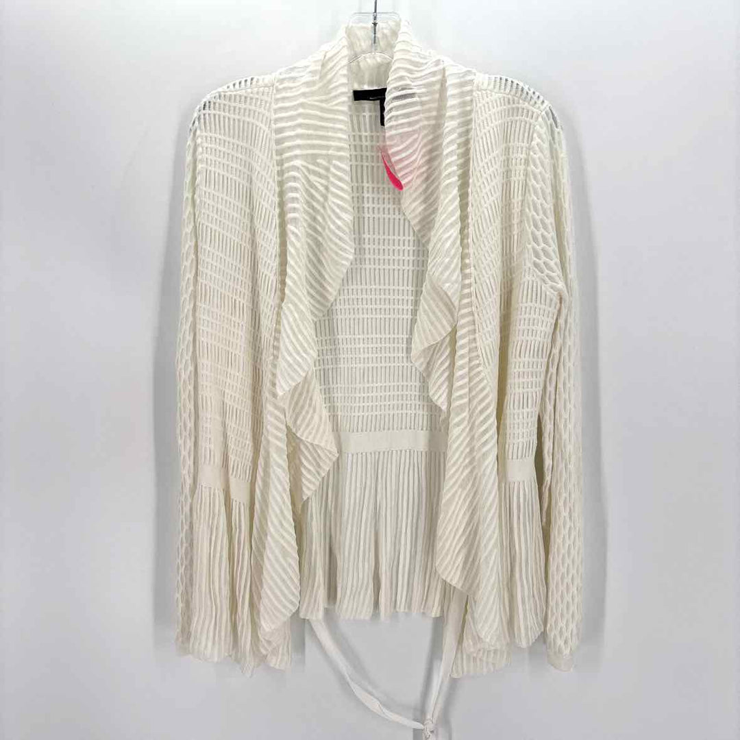 Size M White House Black Market White Sweater