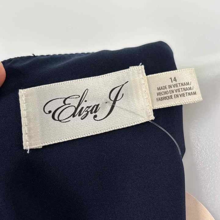 Size 14 ELIZA J Navy Dress