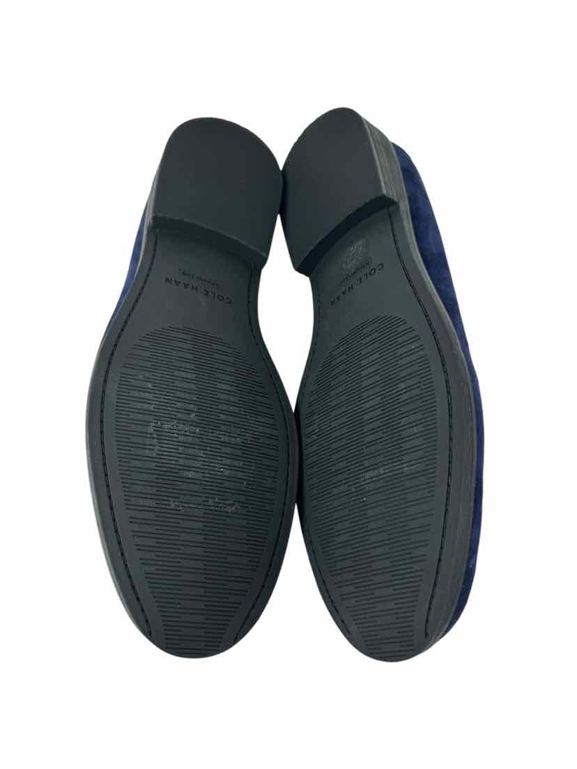 Shoe Size 9 Cole Haan Navy Suede Loafers