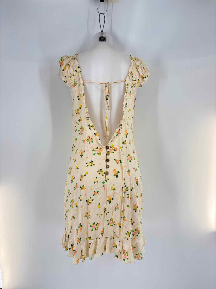 Size M FREE PEOPLE Cream Dress