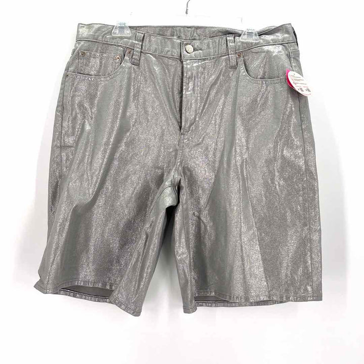 Size 14 GAP Silver Denim Skirt