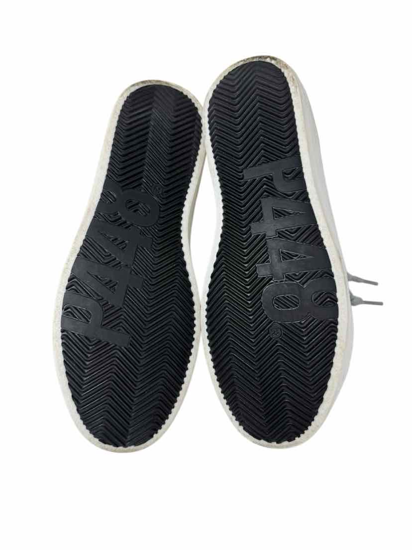 Shoe Size 38 P448 Ivory Leather Sneakers