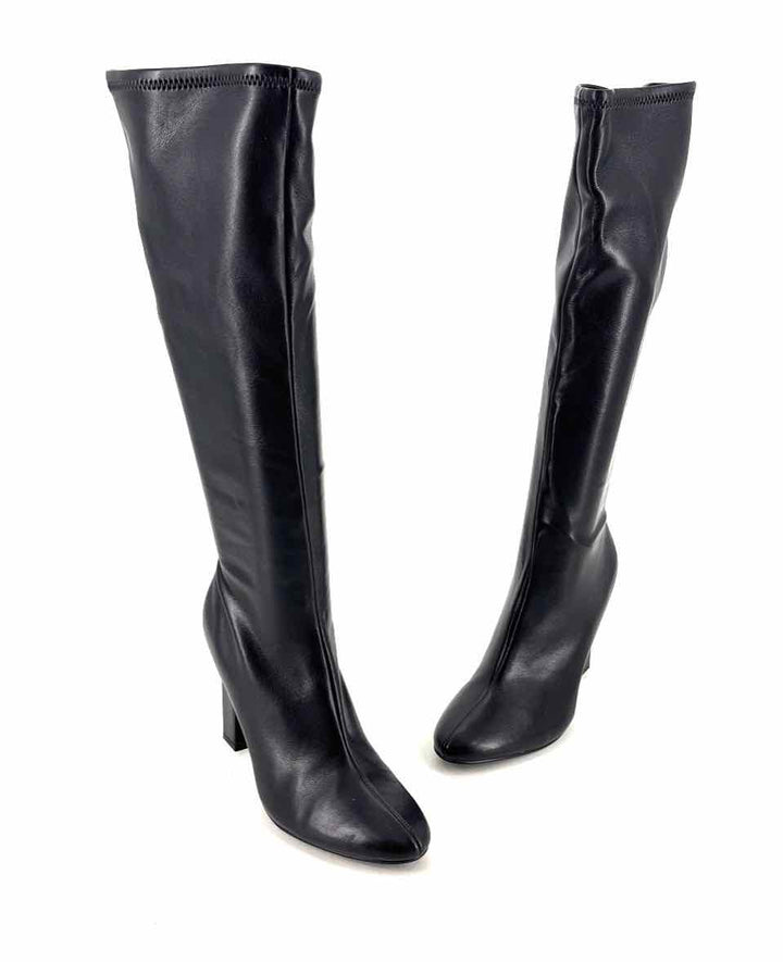 Shoe Size 8 Steve Madden Black Faux Leather Boots