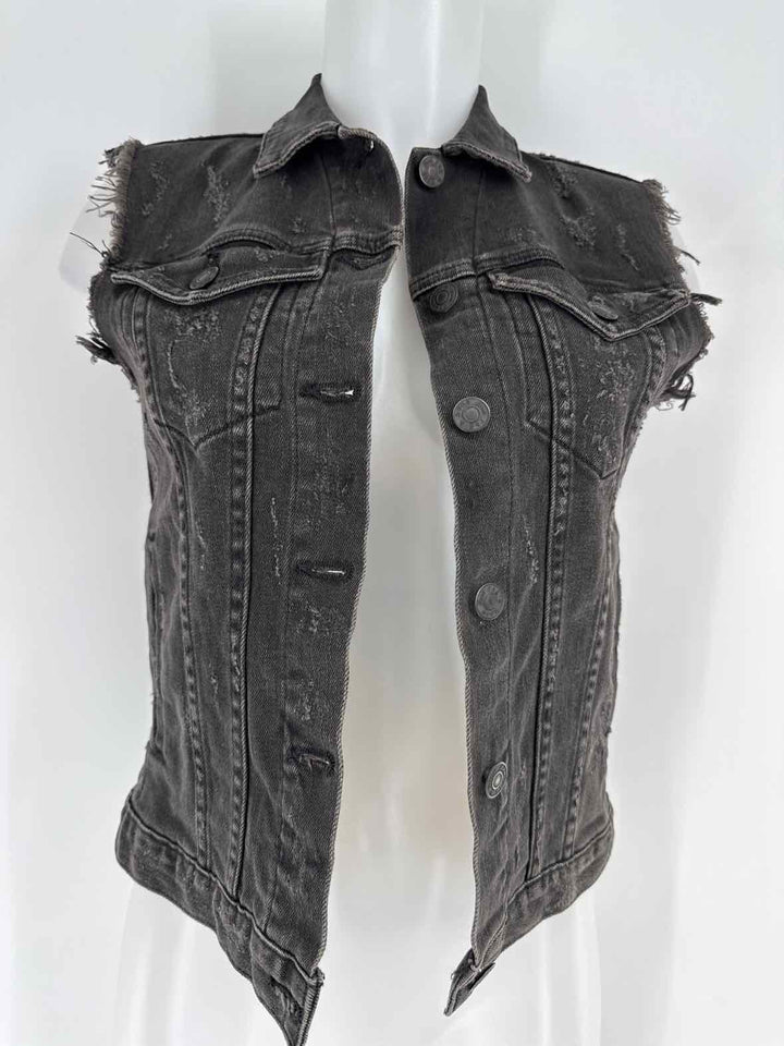 Size XS RAG & BONE Black Vest