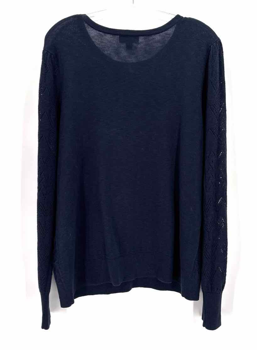 Size XL Style & Co Navy Knit Sweater