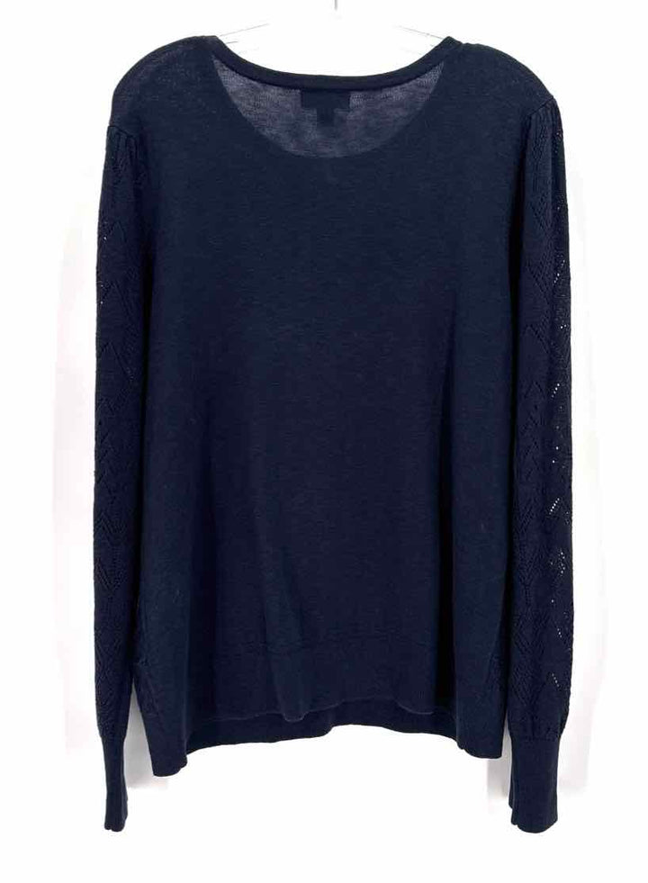 Size XL Style & Co Navy Knit Sweater