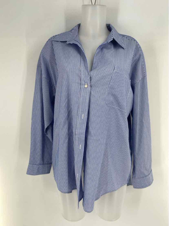 Size XL POMANDER PLACE Blue Shirt